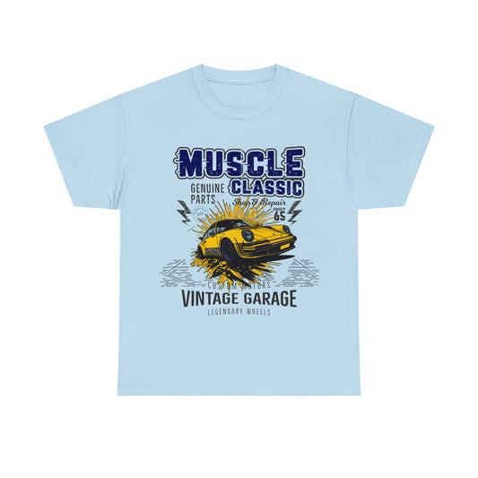 MUSCLE CLASSIC Unisex Heavy Cotton Tee