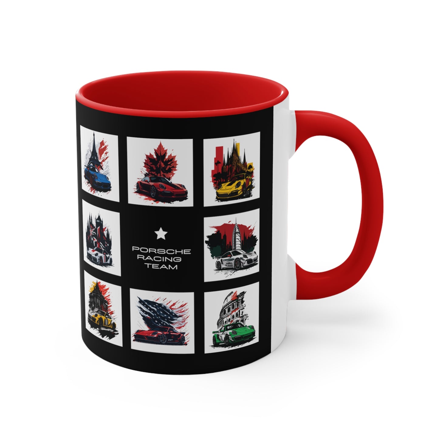 3x3 Accent Coffee Mug, 11oz