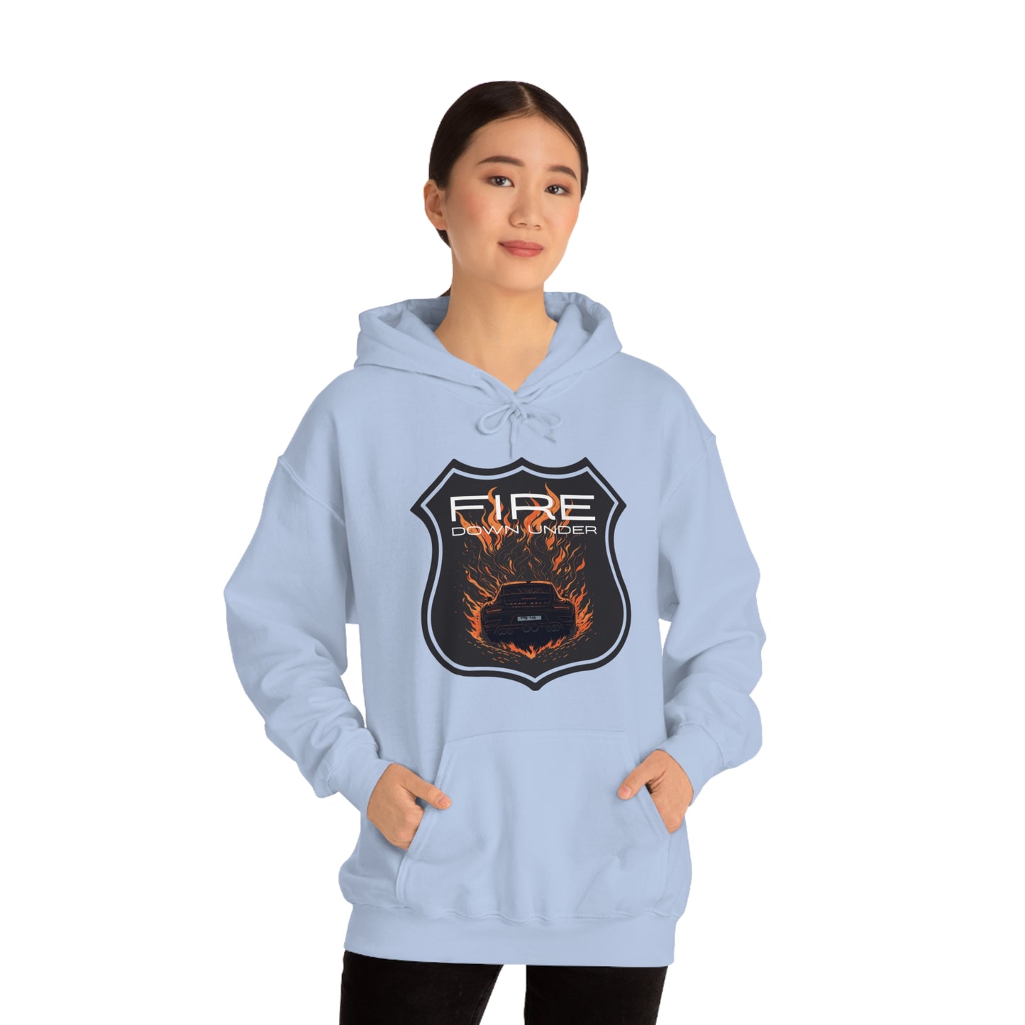 FIRE Unisex Heavy Blend™ Hooded Sweatshirt