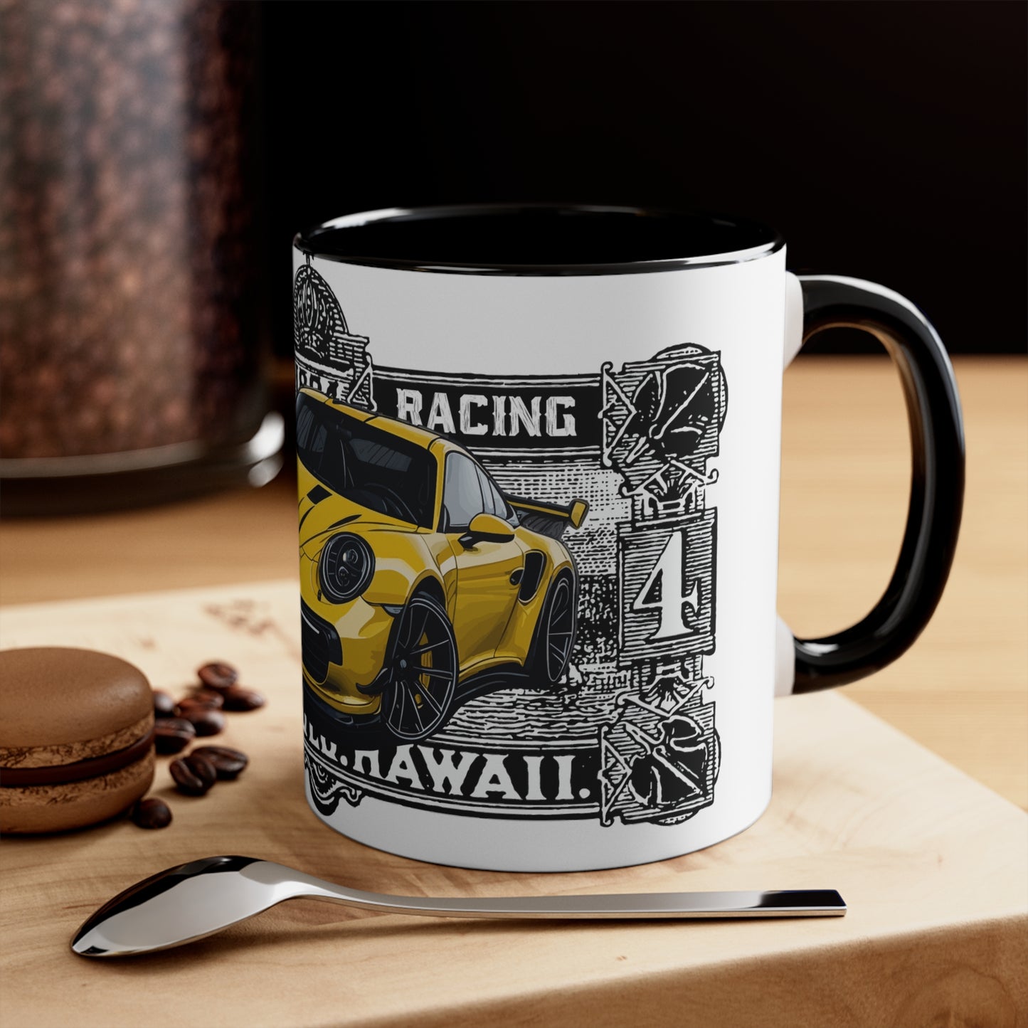 HONOLULU Accent Coffee Mug, 11oz