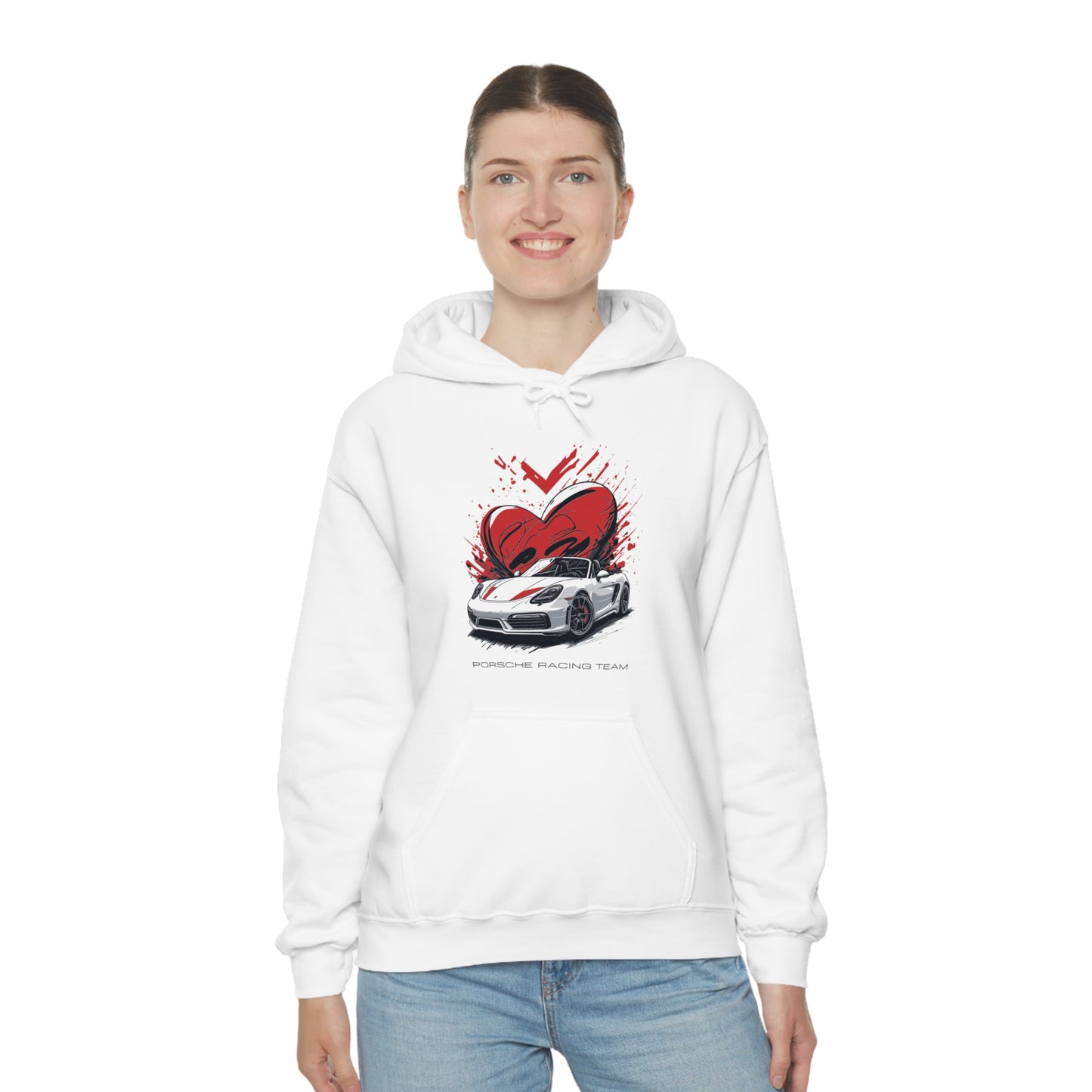 HEART Unisex Heavy Blend™ Hooded Sweatshirt