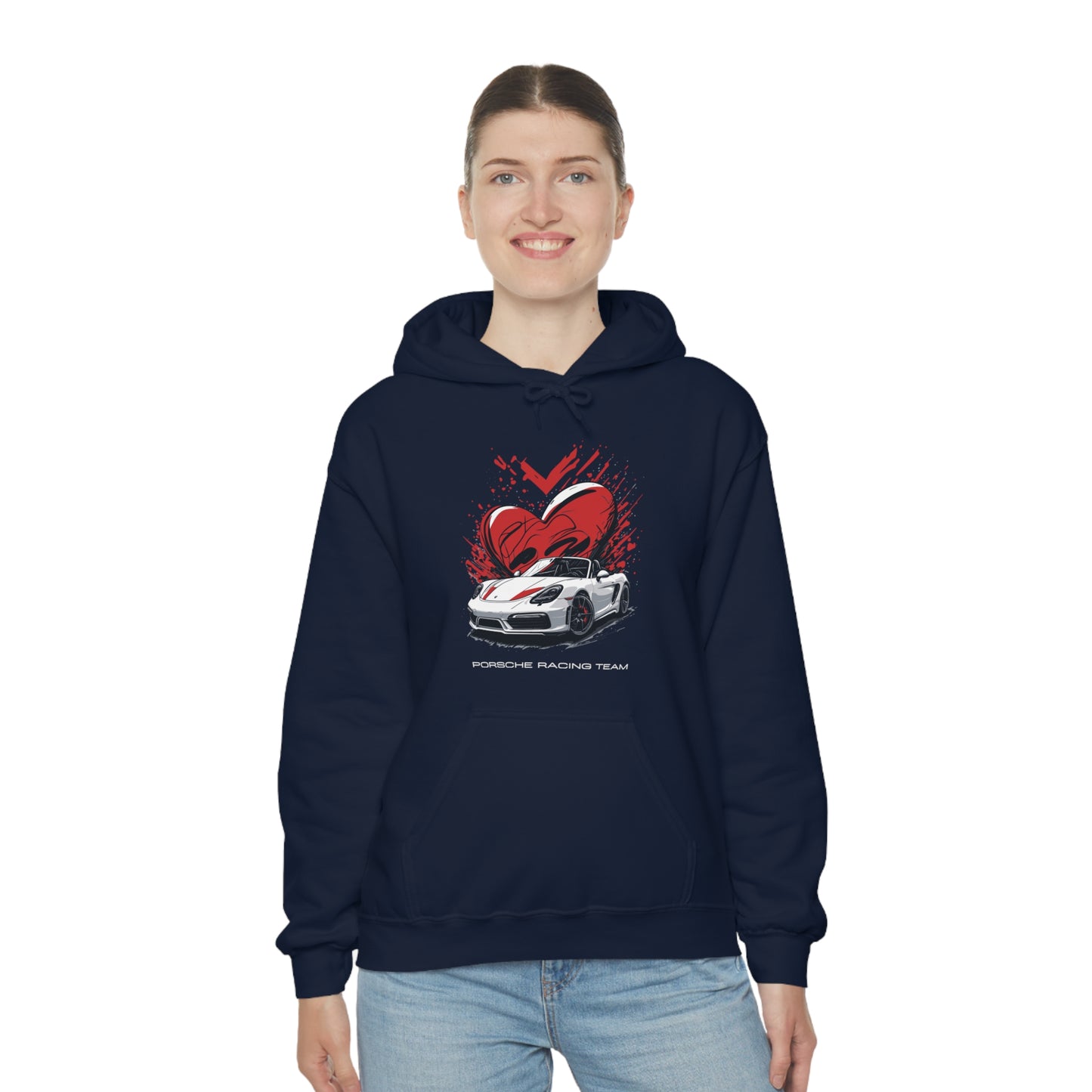 HEART Unisex Heavy Blend™ Hooded Sweatshirt